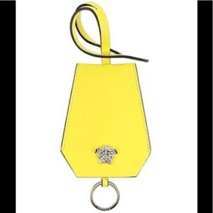 Versace Medusa Plaque Keychain